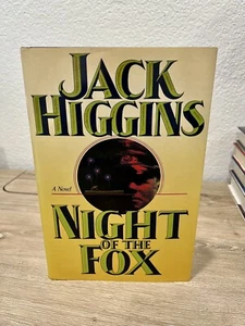 Night of the Fox by Jack Higgins (1986, First Edition, Hardcover, Dust Jacket) - Picture 1 of 13