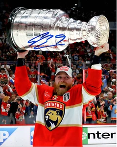 Florida Panthers Sam Bennett Stanley Cup Autographed Signed 8x10 Photo COA - Picture 1 of 1