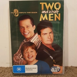 Two and a half men COMPLETE Series 3 Season DVD GUC box set FREE POST - Picture 1 of 8