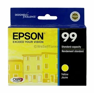 T099420 Epson 99 C13T099420 Original Yellow Tinte Artisan 700 710 725 Datum 2020 @ - Bild 1 von 1