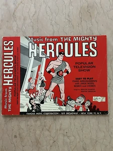 MUSIC FROM THE MIGHTY HERCULES TV Show - EINFACHES KLAVIER (1963) 33 pp - KEINE PIX; sehr gute Form - Bild 1 von 4