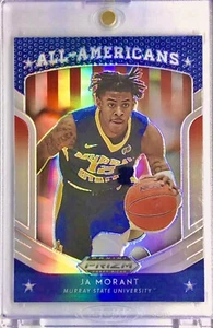 2019-20 Panini Ja Morant Silver Prizm Rookie Card RC Memphis Grizzlies 🔥📈 - Bild 1 von 3