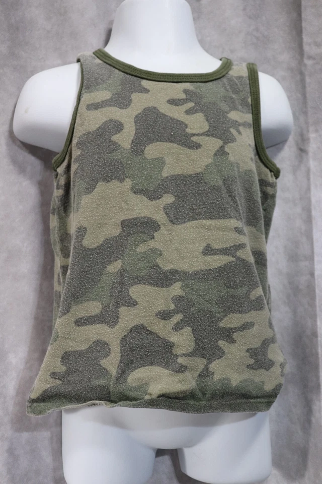 Garanimals Boy's Green Camo Tank Top 3T - Image 1 of 1