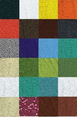  Cuentas de semillas japonesas 11/0 colores opacos tubos de 29 gramos tubos de 6" Foto 1 de 4