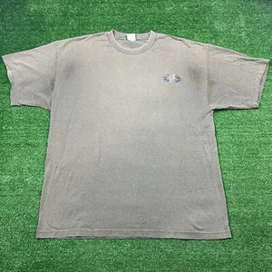 Vintage 90's Hawaii Surfing T-Shirt Dark Green Size XXL Distressed Faded USA - Picture 1 of 18