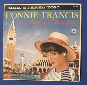 Connie Francis “Sings Italian Favorites” MGM SE3791 Stereo 1959  - Picture 1 of 4