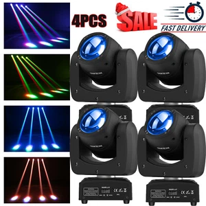 1-4x LED Moving Head Light RGBW 150W Beam Stage Spot Lighting DJ Disco Show DMX - Picture 1 of 12