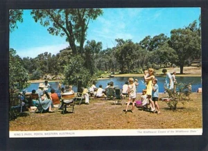 B7325 Australia WA Perth Kings Park Boating Lake postcard - Bild 1 von 2