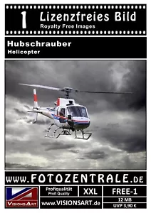 Lizenzfreies Profi-Bild - Hubschrauber - Royalty Free Photoshop Gratis Versand! - Bild 1 von 1