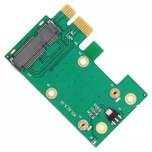 Portable Mini PCIE To PCIE Net Card Adapter For Desktop Computer NEW - Picture 1 of 12
