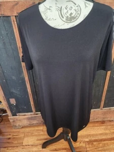 Michael Kors Top Punto Negro Manga Corta Talla - Imagen 1 de 4