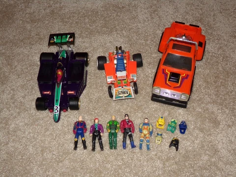 RARE M.A.S.K  VEHICLE AND FIGURE LOT KENNER VINTAGE ORIGINAL Cover