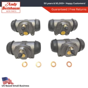 For 1933-1938 Chrysler Front Rear Left & Right Brake Wheel Cylinders Set Of 4 - Picture 1 of 4