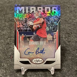 2017 PANINI CERTIFIED MIRROR SIGNATURES CAMERON BRATE /99 Buccaneers 