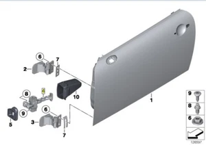 Totalmente Nuevo Mini Freno de Puerta (Correa de Requisito) R5# Modelos 51217176811 - Imagen 1 de 1