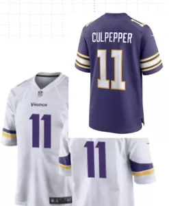 Reebok NFL Minnesota Vikings Home And Away Jerseys (2) Culpepper #11 XLarge - Picture 1 of 2