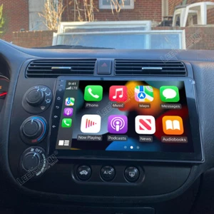 Radio estéreo para auto Apple Carplay para Honda Civic 2000-2005 Android 13.0 GPS navegación - Imagen 1 de 10