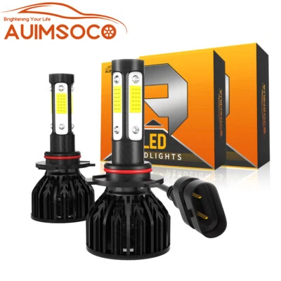 Combo faros LED haz alto-bajo 6000 k 9005 para Chevrolet Corvette 1996-2004 Foto 1 de 4