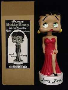 FUNKO BETTY BOOP 46CM 18" ALTO BOBBLE HEAD WACKY WOBBLER NODDERWORLD TOTALMENTE NUEVO - Imagen 1 de 6