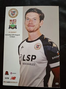 BROMLEY HOME PROGRAMMES 2023/24 CHOOSE FROM DROP DOWN MENU - LAST AS NON LEAGUE - Imagen 1 de 23