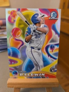 Drake Baldwin 2025 Bowman Chrome #MM-19 Melt Mashers RC - Braves - Picture 1 of 2