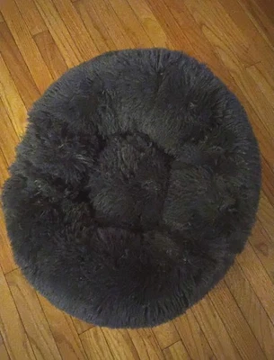 Donut Peluche Mascota Perro Gato Cama Esponjosa Suave Cálida Calmante Cama Dormir Perrera Nido Foto 1 de 3
