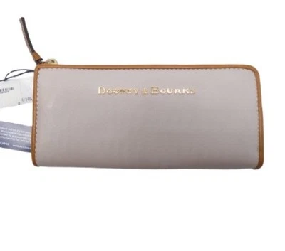 NUEVO CON ETIQUETAS Cartera Dooney and Bourke HUESO Natural Cremallera Completa DB *NUEVA CON ETIQUETAS* Off White Foto 1 de 4