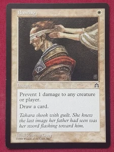 Magic The Gathering STRONGHOLD BANDAGE white card MTG - Picture 1 of 2
