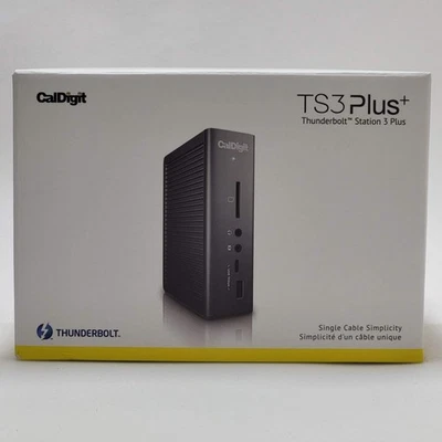 CalDigit TS3Plus Thunderbolt 3 Docking Station TS3PLUS-US07-SG - Image 1 of 3