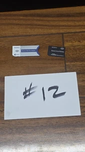 Genuine Sony Memory Stick Duo Adapter MSAC-M2 W/256MB Memory Card - TESTED  - Picture 1 of 4