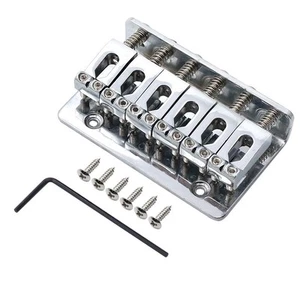 Hordion 65 mm Hardtail Brücke Top Load Gitarrensattel Saitenhalter für 6 St - Bild 1 von 3