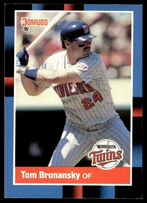 1988 Donruss Tom Brunansky Minnesota Twins #245 - Image 1 of 2