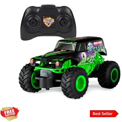 官方 Grave Digger 遥控怪物卡车,1: 24 比例,2.4 Ghz,适用于... — 第 1/4 张图片