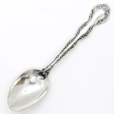 VINTAGE STERLING SILVER .925 STRASBOURG BY GORHAM 3-7/8" NO MONO DEMITASSE SPOON - Image 1 of 4