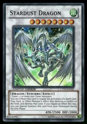 Yugioh! Stardust Dragon CT07-EN021 Super Rare MP - Image 1 of 2