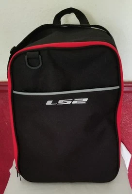 Ls2 Motorcycle Helmet Urban Bagback Red/ Black Track Race Bag  - Image 1 of 4