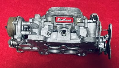 Carburador Edelbrock Performer 1406 600 CFM Tunnel Ram 2x4 Chevy Ford Mopar  Foto 1 de 4