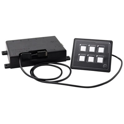 6P Waterproof Touch Switch Panel with Mobile APP Functionality for Vehicle Use - Image 1 of 4