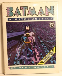 Batman: Digital Justice - DC Comics Hardcover Graphic Novel 1990 (SEALED) - Picture 1 of 2