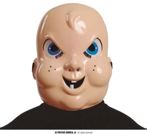 Maschera da bebè bambino per adulti in plastica carnevale - Foto 1 di 1