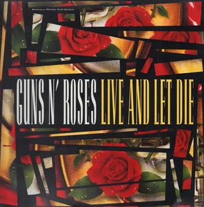 Guns N Roses Live And Let Die / Shadow Of Your Love Vinyl Single 12inch - Bild 1 von 1