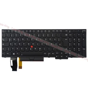 Deutsch Mit Backlit Tastatur für Thinkpad T590 L580 L590 P52 P53 P53S P72 P73 - Bild 1 von 2
