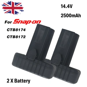 2 Stück für Snap-on 14,4V Akku 2,5Ah CTB8174 CTB8172 CT861DB CTR861DB 2500mAh - Bild 1 von 16