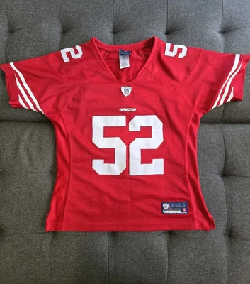 CAMISETA SAN FRANCISCO 49ERS PATRICK WILLIS REEBOK De colección Mediana Mujer/Jóvenes Foto 1 de 4