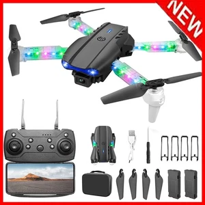 Drohne mit Dual Kamera 1080p HD Drohne für Erwachsene Kinder Anfänger Faltbar - Bild 1 von 21