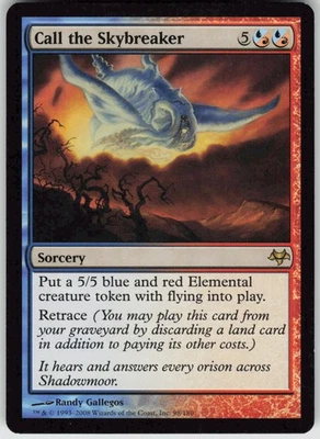 MTG Call the Skybreaker 98 Eventide R Normal NM - Image 1 of 2