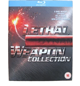 Lethal Weapon Collection 5 Disc Box Set Blu-Ray - Picture 1 of 5