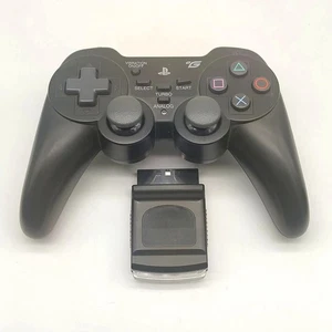 CONTROLLER WIRELESS FANATEC SLEH-00062 + RICEVITORE  PS2 PLAYSTATION 2 - TESTATO - Picture 1 of 10