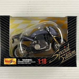 Maisto 1:18 Special Edition Gray Munch Motorcycle New - Picture 1 of 7