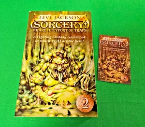 Khare Cityport of Traps ***VGC WIZARD EDITION!!*** Fighting Fantasy Sorcery #3 - Bild 1 von 8